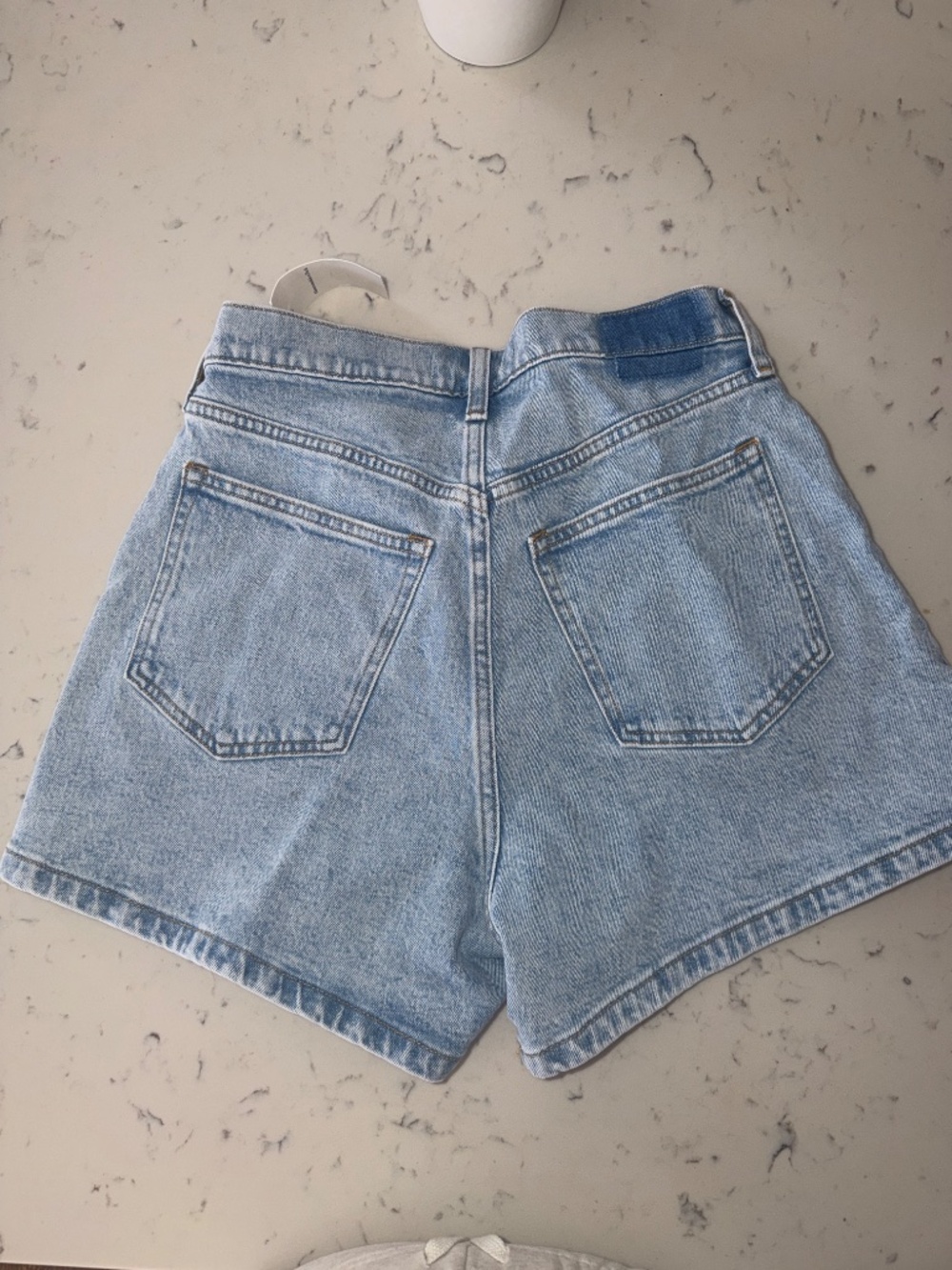 Abercrombie and Fitch Curve Love 4” Mom Shorts - Picture 2 of 5
